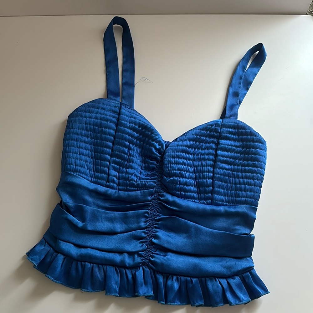 Summer Ruffled Top, fitted
